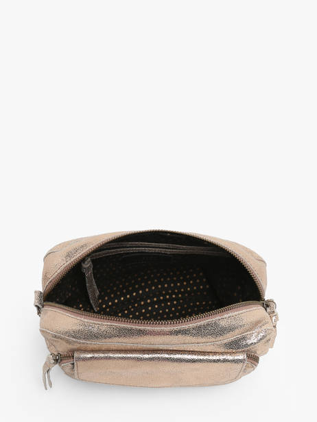 Cross Body Tas Naina Leder Pieces Goud naina 17087872 ander zicht 3